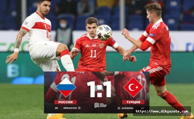 Rusya&#039;dan Türkiye-Rusya maçı yorumu: Dostluk kazandı!