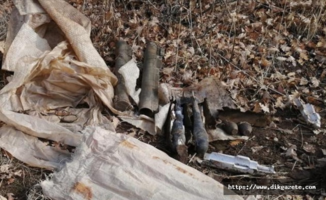 Bitlis'te teröristlere ait iki lav silahı ile mühimmat ele geçirildi