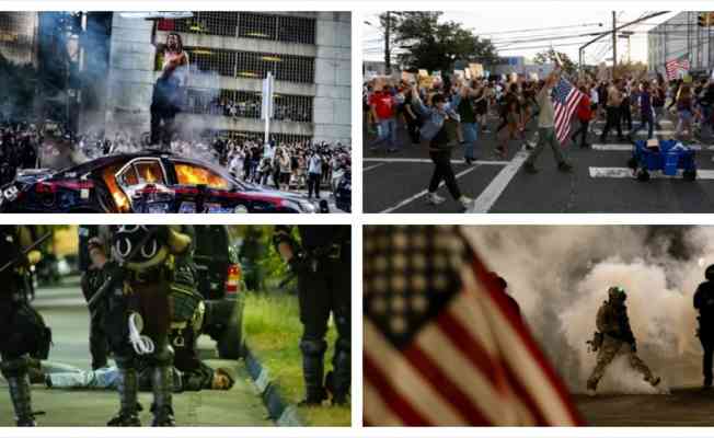 ABD, 2020&#039;de ırkçılık ve polis şiddetine karşı en büyük toplumsal ayaklanmalardan birini yaşadı
