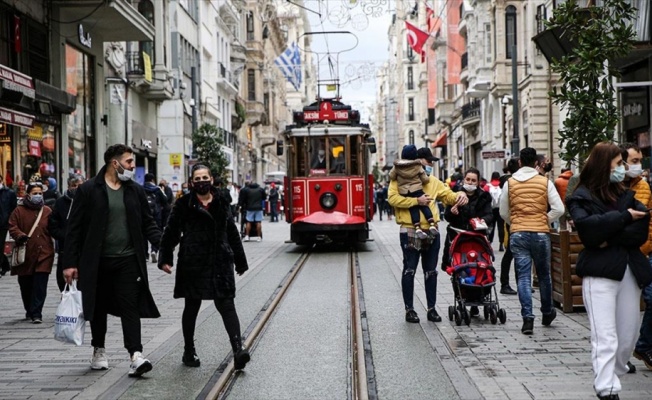 Kovid-19 tedbirleri kapsamında İstiklal Caddesi'ne girişler sınırlandırıldı