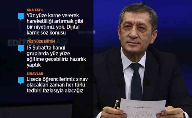 Milli Eğitim Bakanı Selçuk: Kovid-19 aşısı eğitimi yüz yüze yapmamızın önünü açacak