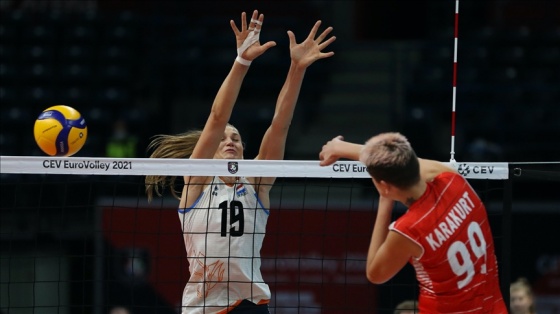 2021 CEV Avrupa Şampiyonası'nda A Milli Kadın Voleybol Takımı bronz madalyanın sahibi oldu