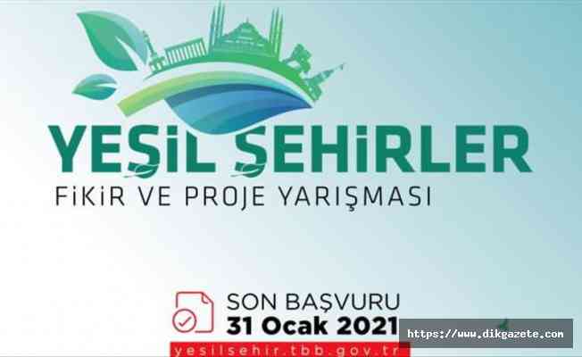 TBB Yeşil Şehirler Fikir ve Proje Yarışması'na başvurular sürüyor