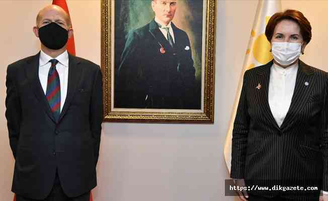 İYİ Parti Genel Başkanı Akşener, İngiltere'nin Ankara Büyükelçisi Chilcott ile görüştü
