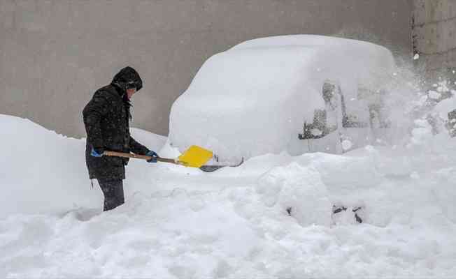 Türkiye’de bu yılki kar kalınlığı ortalama insan boyunu aşamadı