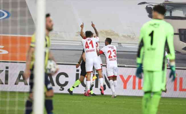 Antalyaspor'da 12 maçlık yenilmezlik rekoru ve 1000. gol sevinci