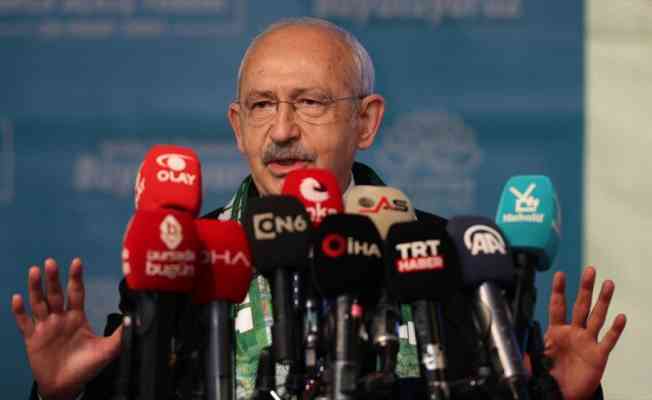 CHP Genel Başkanı Kılıçdaroğlu: Birlikten ve beraberlikten yanayız