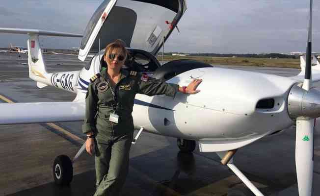 Eğitim pilotu Nagihan Karaman Sabiha Gökçen'in izinden gidiyor