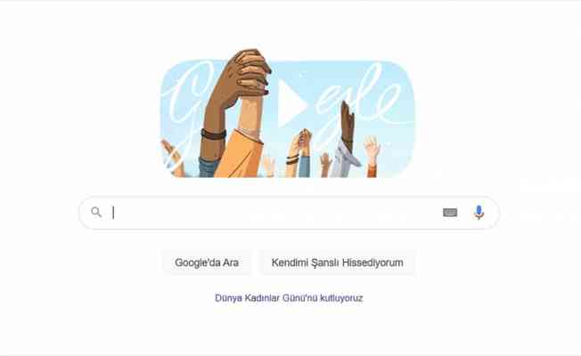 Google 8 Mart Dünya Kadınlar Günü'nü kutladı