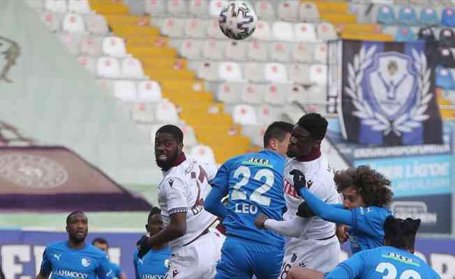 Trabzonspor Erzurum&#039;dan 1 puanla dönüyor