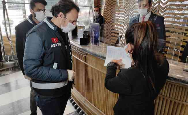 İçişleri Bakanlığı ülke genelindeki konaklama tesislerini denetledi