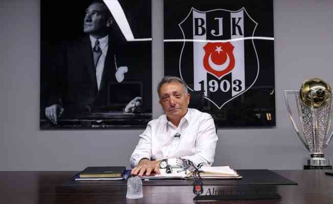 Beşiktaş Kulübü Başkanı Çebi, siyah-beyazlı taraftarlara destek çağrısı yaptı