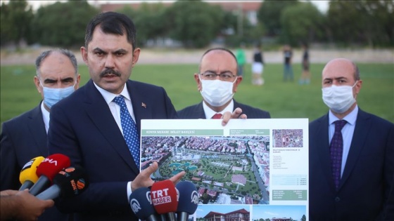 '2023'e geldiğimizde her ilimizde en az bir tane millet bahçesi yapmış olacağız'