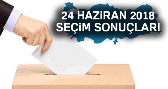 24 Haziran Seçim Sonuçları- İl İl 2018 seçim sonuçları YSK 24 Haziran Genel Seçim sonuçları