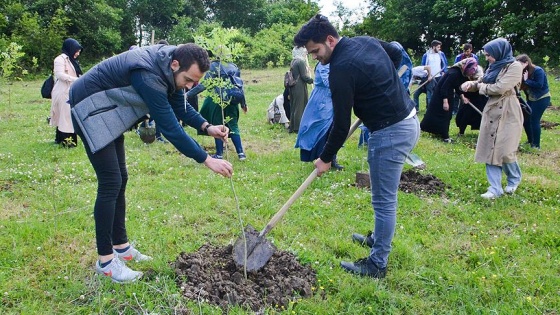 249 şehit adına 249 fidan toprakla buluşturuldu