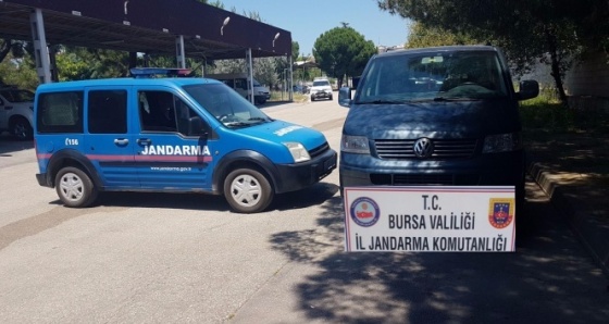 30 bin liralık kablo hırsızları Jandarma tarafından yakalandı