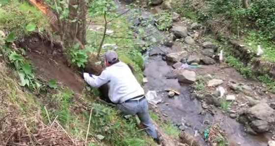 30 saniyede tüm emekleri heba oldu