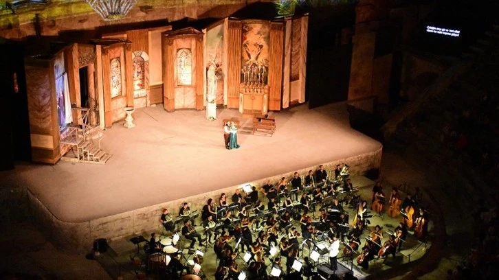 31. Uluslararası Aspendos Opera ve Bale Festivali, 'Tosca' operası ile sona erdi