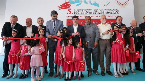 '5. Uluslararası İstanbul Arapça Kitap Fuarı' açıldı