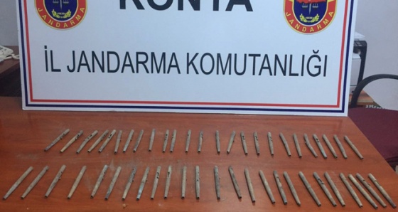 50 tane kalem görünümlü suikast silahı ele geçirildi: 18 gözaltı