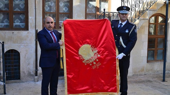 57. Piyade Alayı Sancağı Afrin yolunda