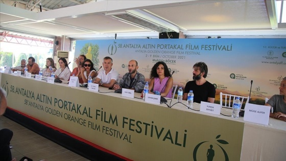 58. Antalya Altın Portakal Film Festivali'nde 'Diyalog' filminin söyleşisi yapıldı