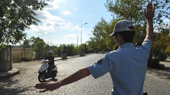 6 bin 86 ruhsatsız ve plakasız motosiklet trafikten men edildi