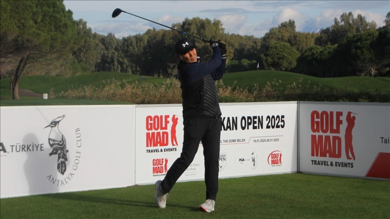 7. Balkan Open 2025 Golf Şampiyonası Antalya'da başladı