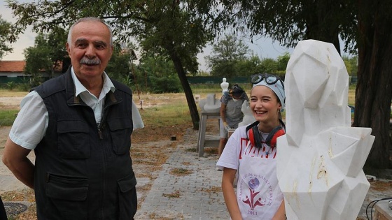 74'ünde güzel sanatlar fakültesine girdi