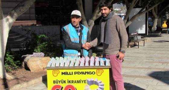 8 bin 500 liralık Milli Piyango bileti çaldı