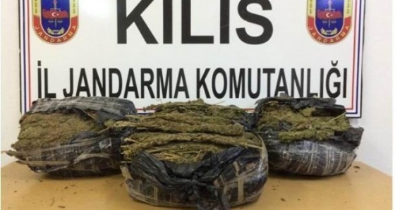 8 kilo 400 gram kubar esrar maddesi ele geçirildi