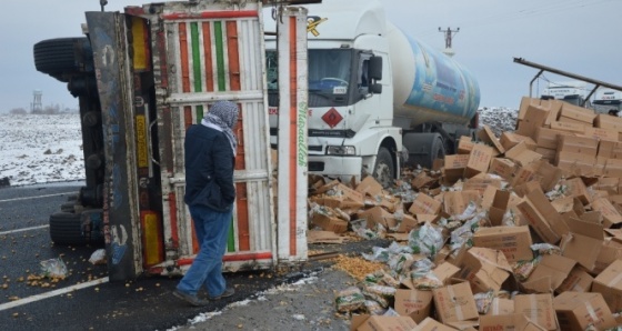 9 araç birbirine girdi: 1 ölü, 6 yaralı