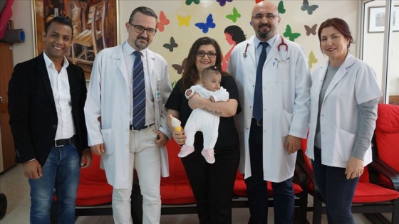 980 gram doğan Arya bebek, hayata tutunmayı başardı