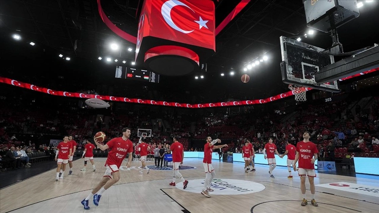 A Milli Erkek Basketbol Takımı, Basketbol Gelişim Merkezi'ndeki ilk sınavına çıktı