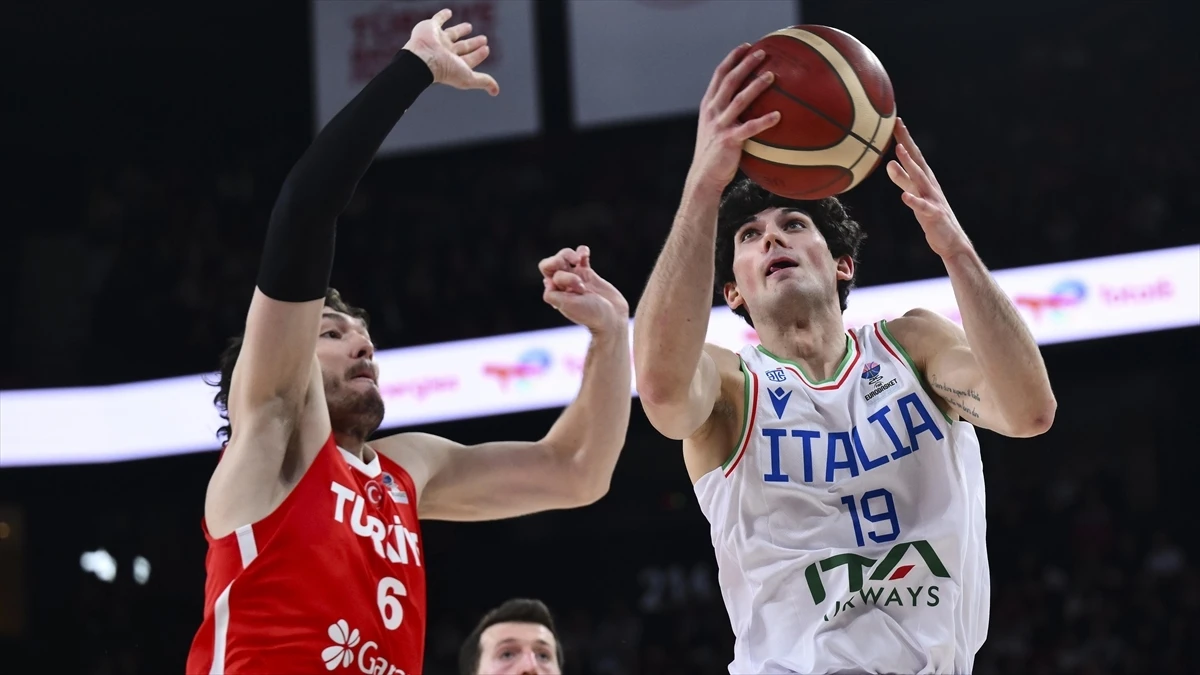 A Milli Erkek Basketbol Takımı İtalya'ya 80-67 mağlup oldu