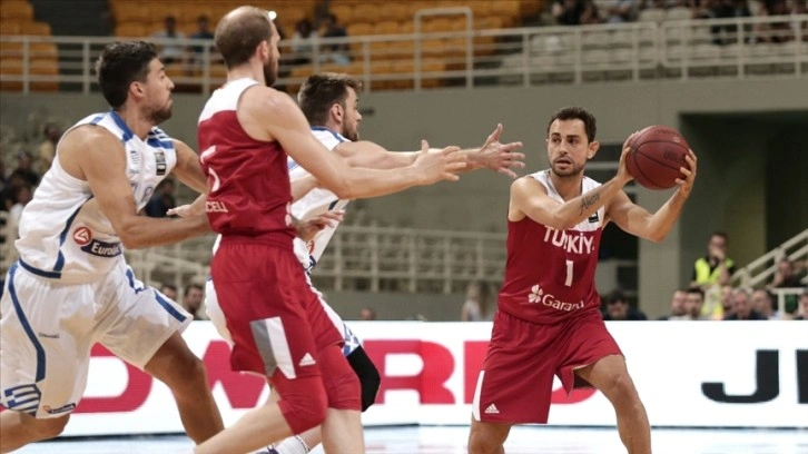 A Milli Erkek Basketbol Takımı, Yunanistan’a mağlup oldu