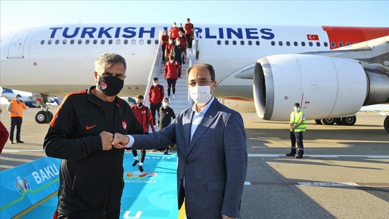 A Milli Futbol Takımı Azerbaycan'da