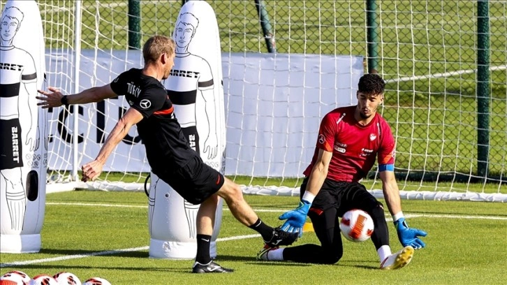 A Milli Futbol Takımı, Faroe Adaları maçı hazırlıklarını sürdürdü