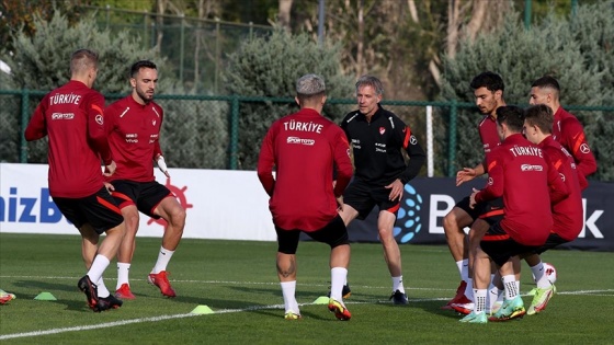 A Milli Futbol Takımı, Norveç maçı hazırlıkların başladı