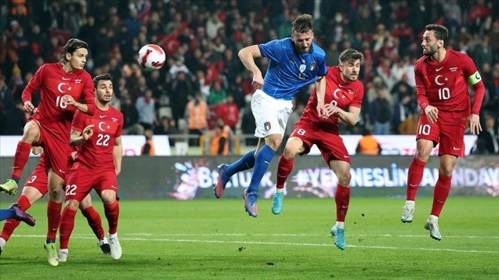 A Milli Futbol Takımı, özel maçta İtalya'ya 3-2 yenildi