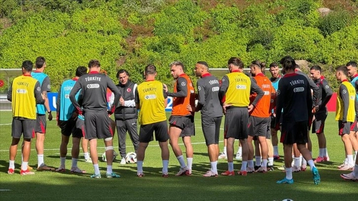 A Milli Futbol Takımı'nda Gürcistan maçı hazırlıkları sürdü