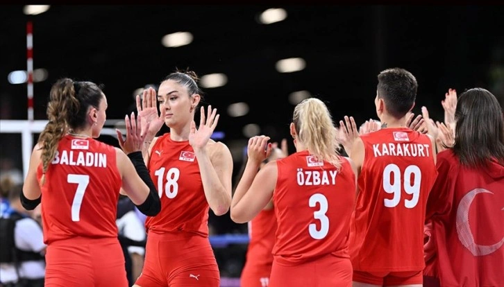 A Milli Kadın Voleybol Takımı, Paris 2024 çeyrek finalinde yarın Çin ile karşılaşacak