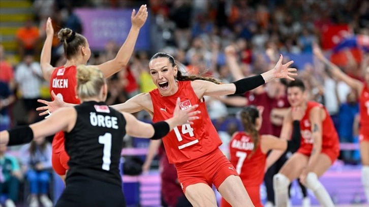 A Milli Kadın Voleybol Takımı'nın Paris 2024 çeyrek finalindeki rakibi Çin oldu