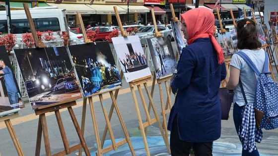 AA fotoğraflarıyla Rize'de 15 Temmuz sergisi