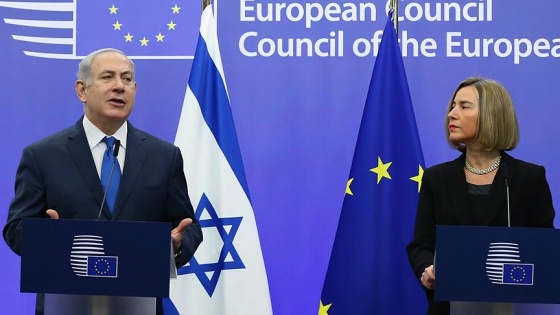 AB Yüksek Temsilcisi Mogherini ile Netanyahu bir araya geldi