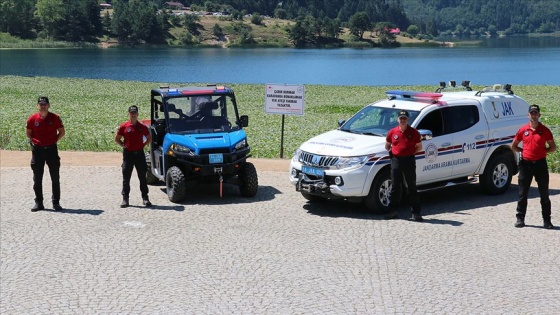 Abant ve Yedigöller'de JAK Timi göreve başladı