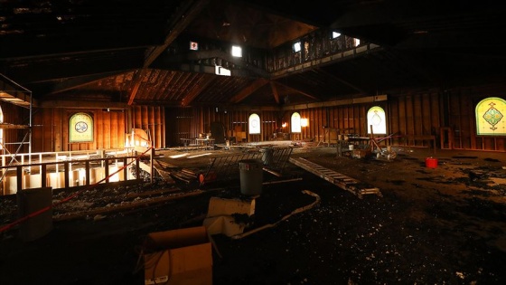 ABD'de kundaklanan Diyanet Camii küllerinden doğacak