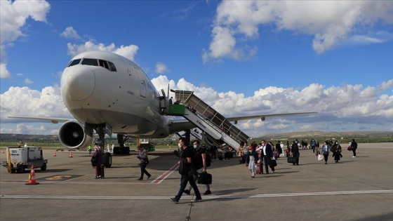 ABD'deki 346 Türk vatandaşı Gaziantep'e getirildi