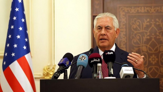 ABD Dışişleri Bakanı Tillerson Katar Emiri Al Sani ile görüştü