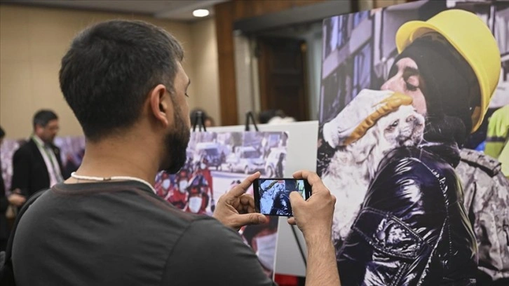 ABD Kongresi'nde Kahramanmaraş merkezli 'asrın afeti'nin fotoğrafları sergilendi
